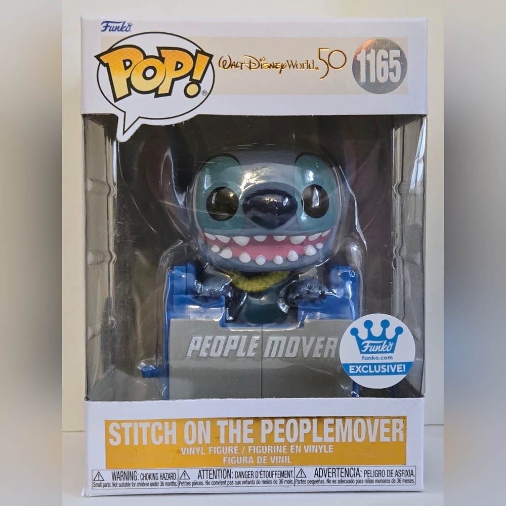 Funko Pops PeopleMover Disney Stitch Funko Exclusive